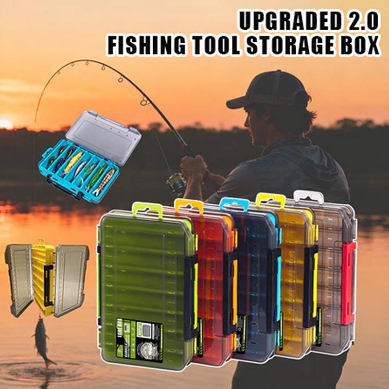 Fishing Hook Box - Doppelseitige Kompakte Angelbox - Optimieren Sie